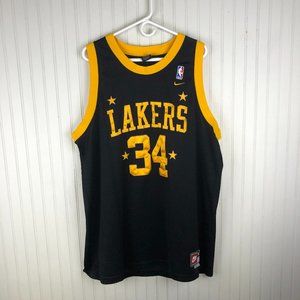 VINTAGE SHAQUILLE ONEAL LAKERS JERSEY # 34